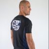 Midnight Wave Short-Sleeve Rashguard (Men) Photo 2