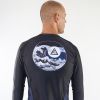 Midnight Wave Long-Sleeve Rashguard (Men) Photo 2