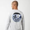 Silver Midnight Wave Long-Sleeve Tee (Men) Photo 1