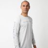 Silver Midnight Wave Long-Sleeve Tee (Men) Photo 2